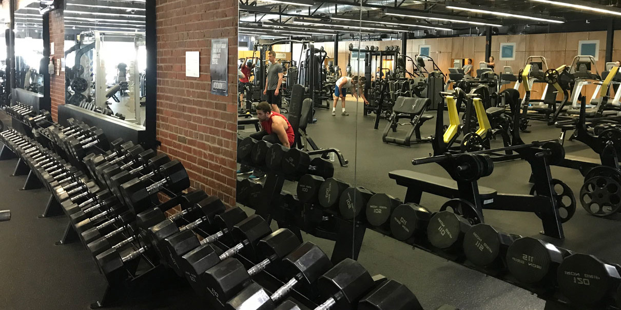 Gym in Downtown Raleigh O2 Fitness Raleigh Seaboard Station